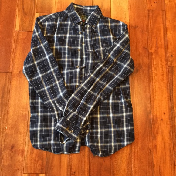 Racing Green Blue Flannel Great Condition - Picture 2 of 3